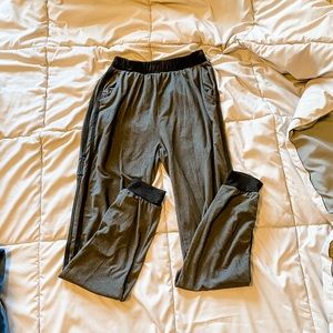 Grey & black lightweight jogger sweats